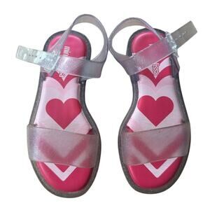 Mini Melissa Mar Sandal Jelly Pop in Clear 11
